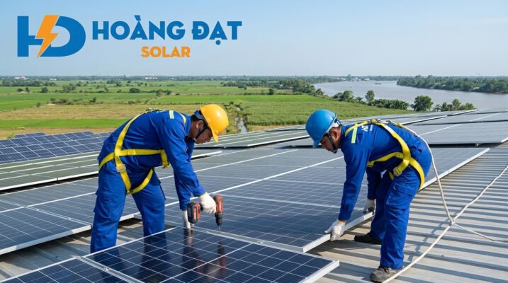 Lắp điện mặt trời tại Đồng Tháp