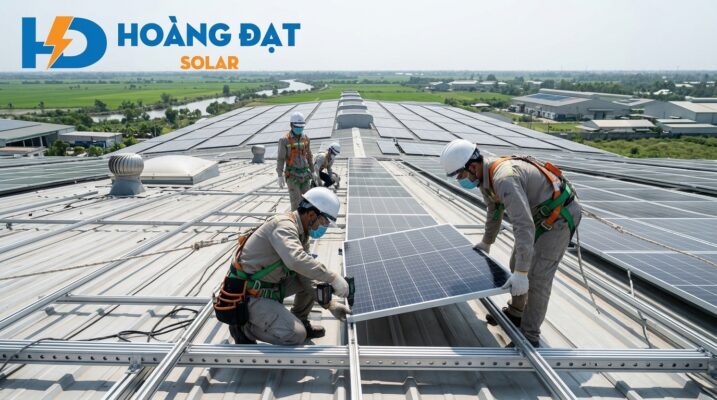 Lắp điện mặt trời tại Đồng Tháp