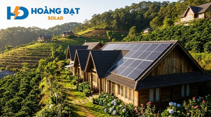 Lắp điện mặt trời tại Lâm Đồng