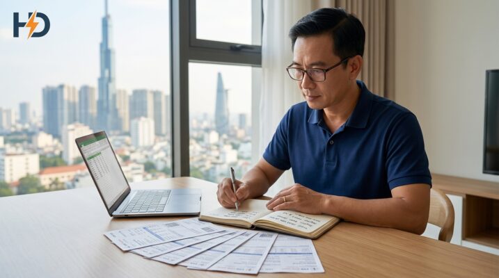 Tính Công Suất Điện Mặt Trời Theo Hóa Đơn Điện