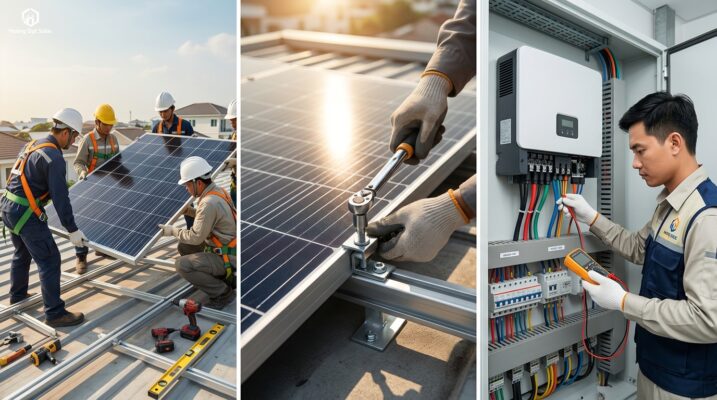 Lắp Đặt Điện Năng Lượng Mặt Trời TPHCM Trọn Gói