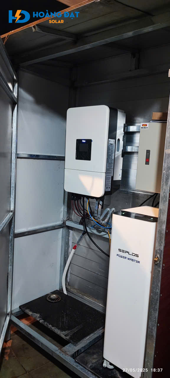 Dự án lắp điện mặt trời tại Dĩ An