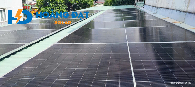 Dự án lắp điện mặt trời tại Dĩ An
