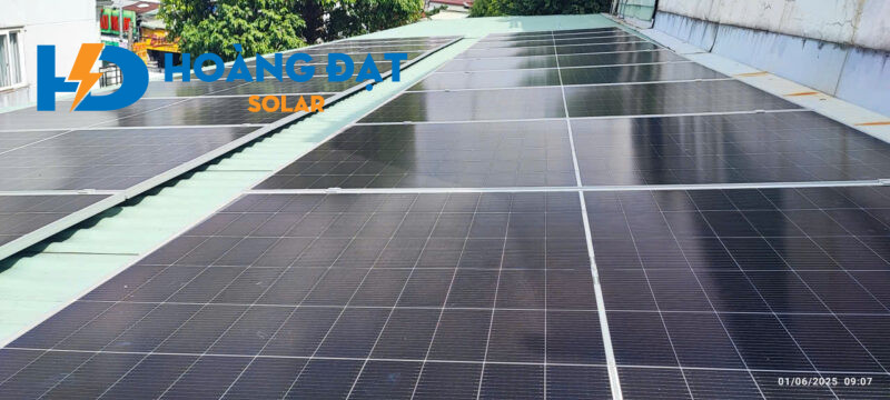 Dự án lắp điện mặt trời tại Dĩ An