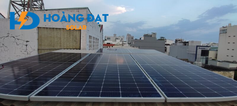 Dự án lắp điện mặt trời tại Bình Tân, TP HCM