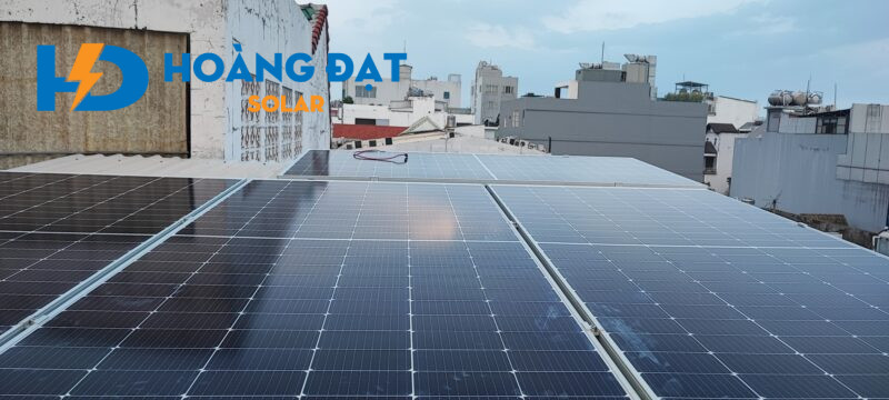 Dự án lắp điện mặt trời tại Bình Tân, TP HCM