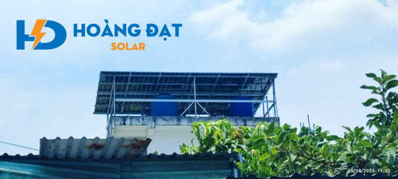 Dự án lắp điện mặt trời tại Dĩ An