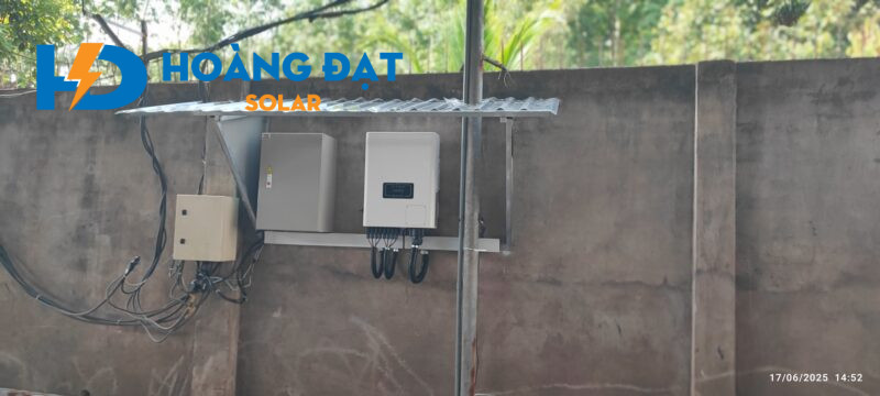 Dự án lắp điện mặt trời tại Phú Giáo - Bình Dương