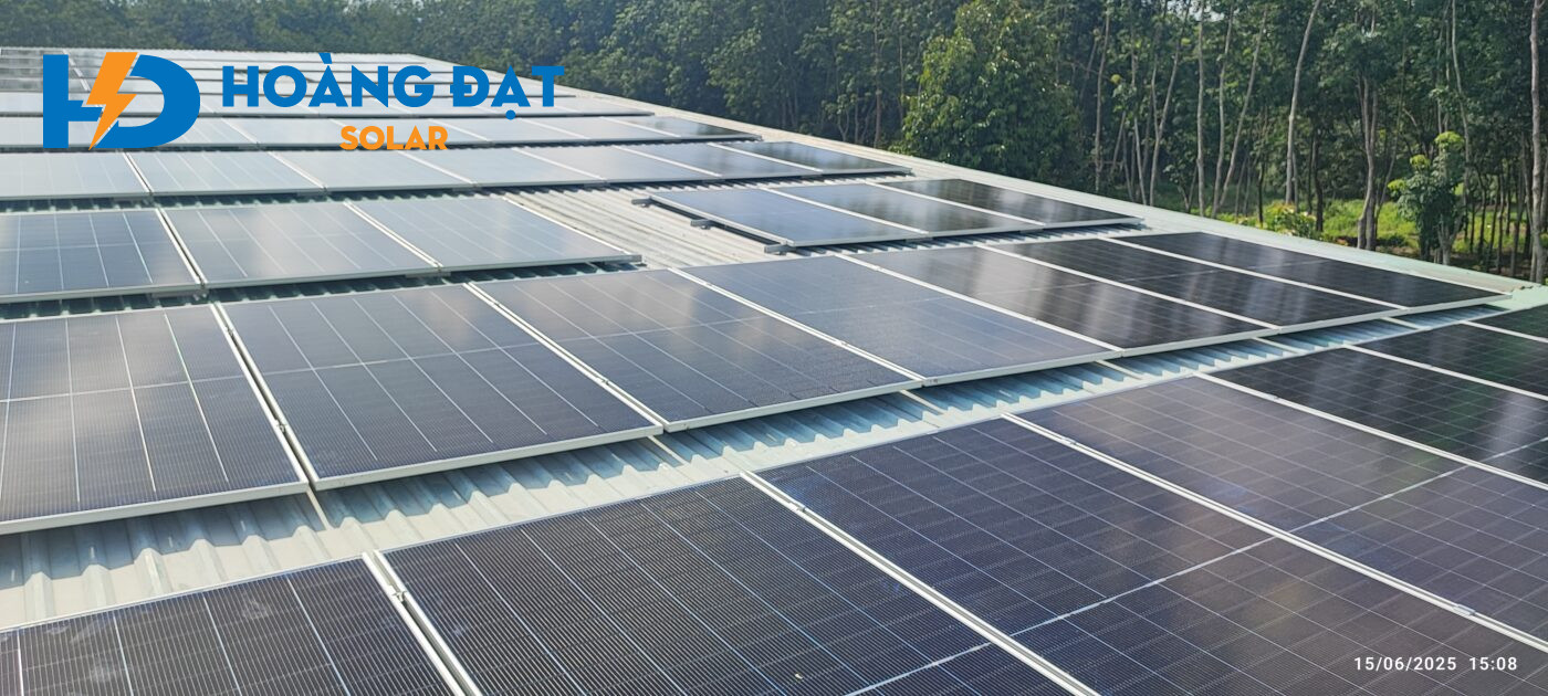 Dự án lắp điện mặt trời tại Phú Giáo - Bình Dương