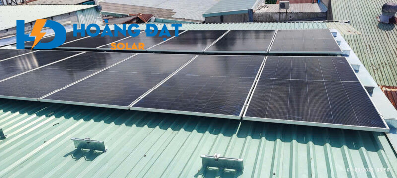 Dự án lắp điện mặt trời tại Quận 12