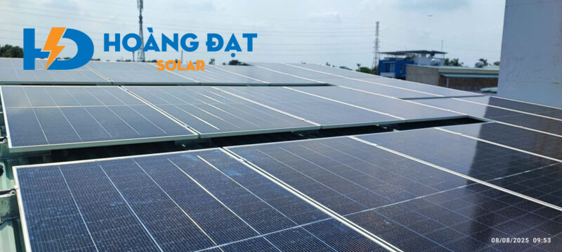 Dự án lắp điện mặt trời tại Quận 12