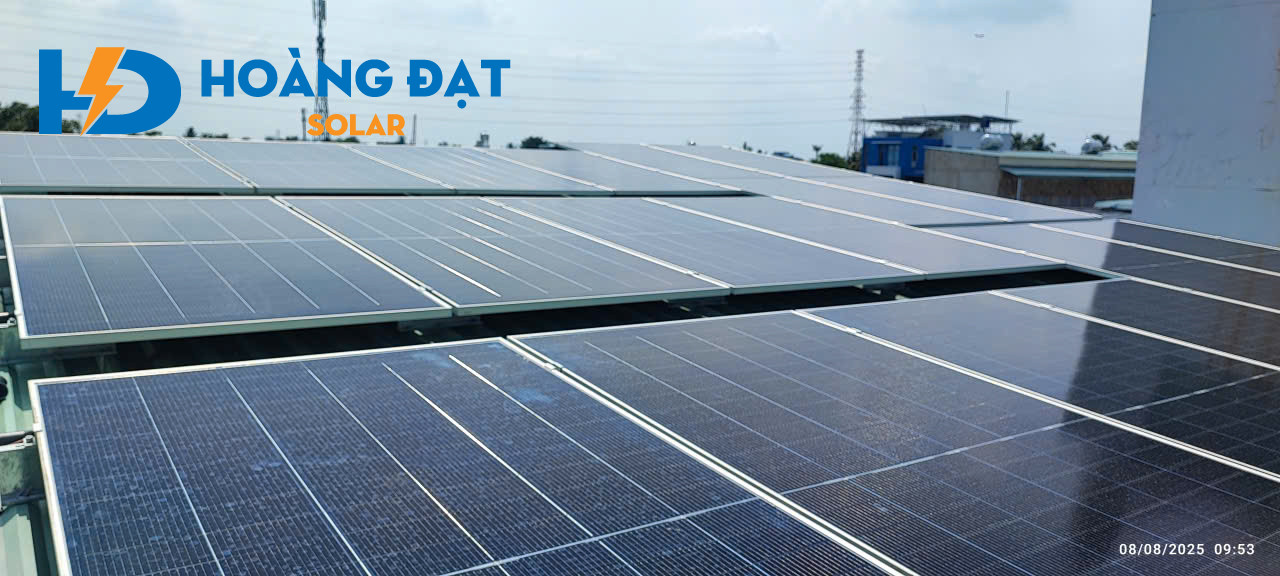 Dự án lắp điện mặt trời tại Quận 12