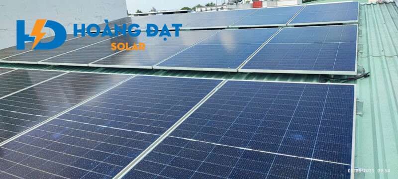 Dự án lắp điện mặt trời tại Quận 12