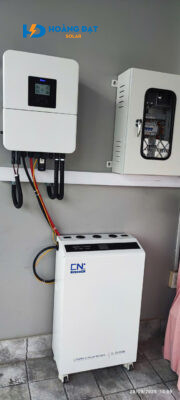 Dự án lắp điện mặt trời tại KDC Hoàng Gia - 550