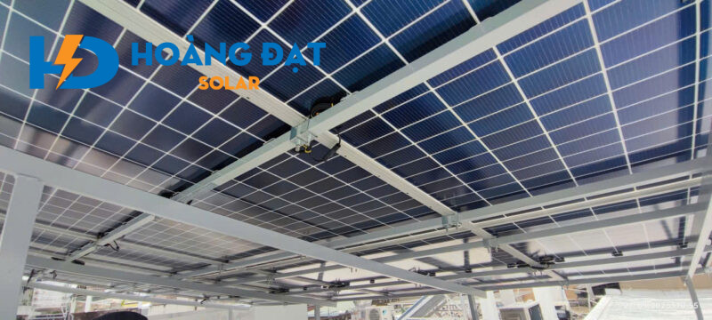 Dự án lắp điện mặt trời tại KDC Hoàng Gia - 550