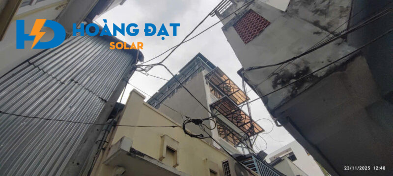 Dự án lắp điện mặt trời tại Quận 5, TP HCM