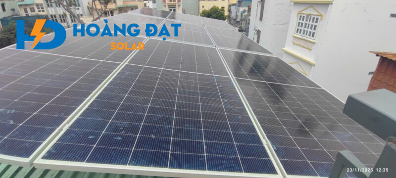 Dự án lắp điện mặt trời tại Quận 5, TP HCM