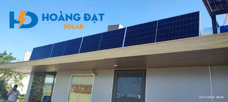 Dự án lắp điện mặt trời tại Cần Thơ