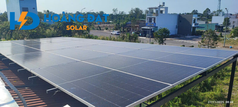 Dự án lắp điện mặt trời tại Cần Thơ