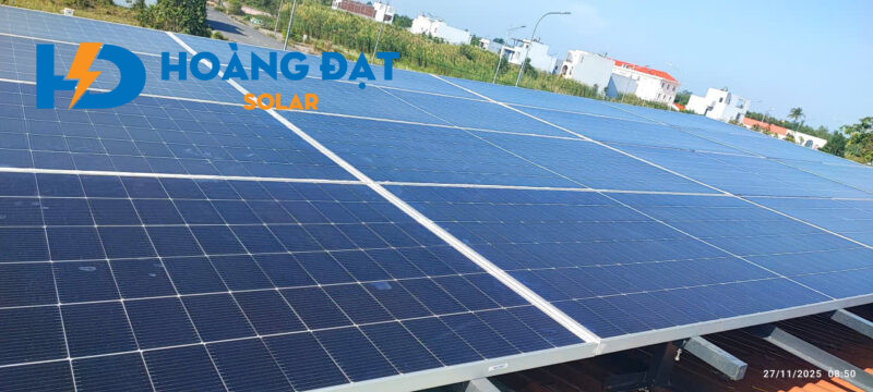Dự án lắp điện mặt trời tại Cần Thơ