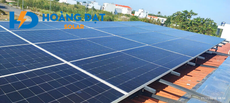 Dự án lắp điện mặt trời tại Cần Thơ