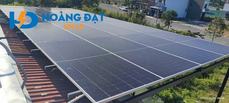 Dự án lắp điện mặt trời tại Cần Thơ