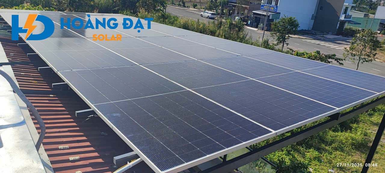 Dự án lắp điện mặt trời tại Cần Thơ