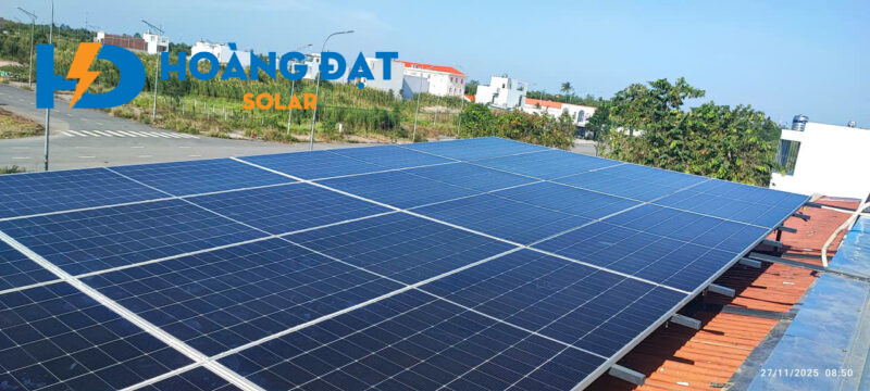 Dự án lắp điện mặt trời tại Cần Thơ