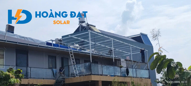 Dự án lắp điện mặt trời tại Cần Thơ