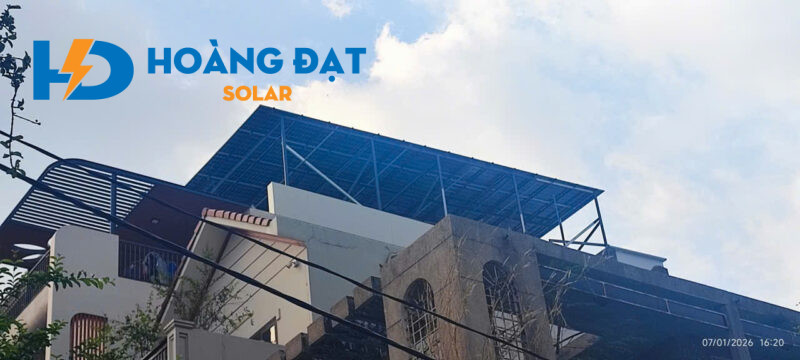 Dự án lắp điện mặt trời tại Gò Vấp