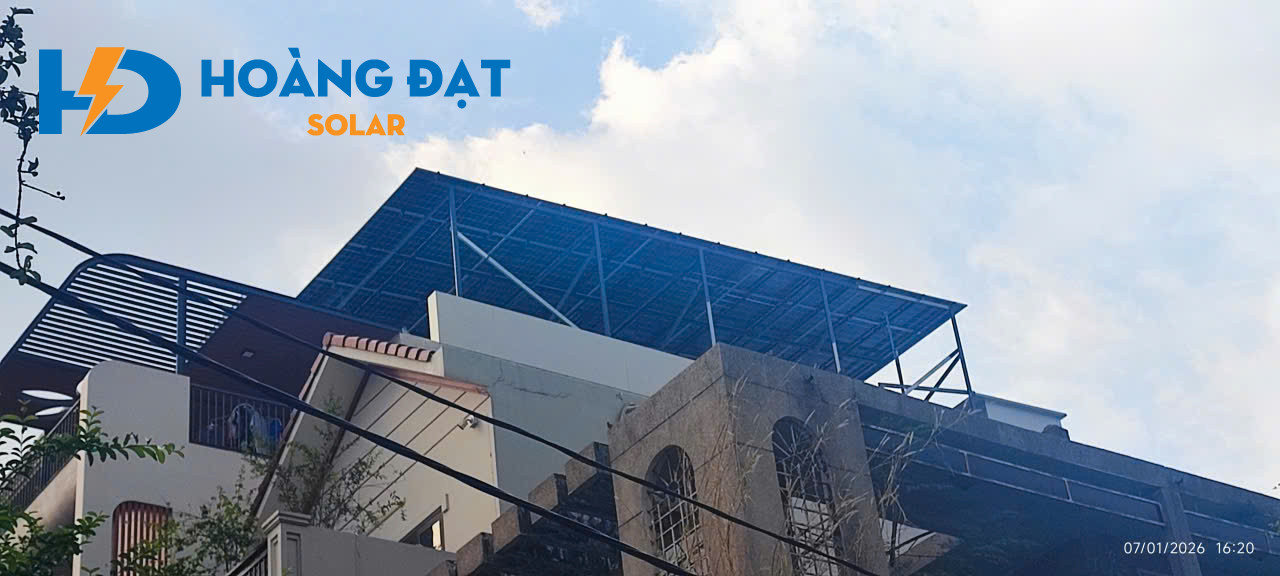 Dự án lắp điện mặt trời tại Gò Vấp