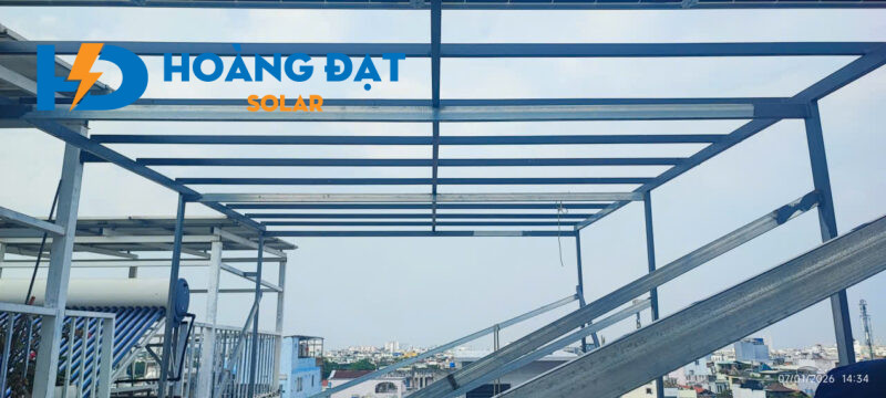 Dự án lắp điện mặt trời tại Gò Vấp