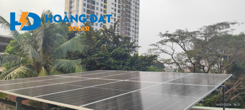 Dự án lắp điện mặt trời tại TP HCM