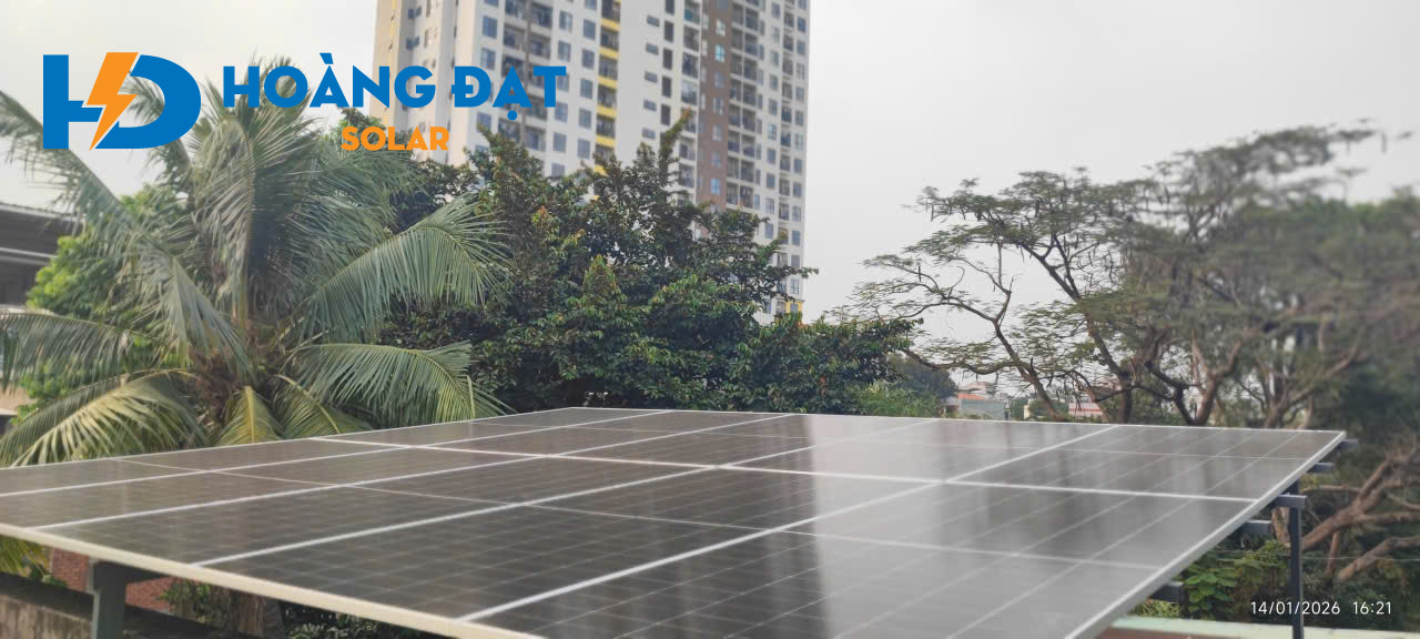 Dự án lắp điện mặt trời tại TP HCM