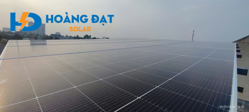 Dự án lắp điện mặt trời tại Thủ Dầu Một