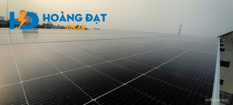 Dự án lắp điện mặt trời tại Thủ Dầu Một