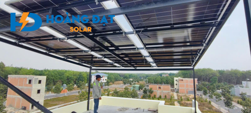 Dự án lắp điện mặt trời tại Tân Hiệp Tân Uyên