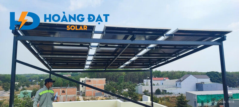 Dự án lắp điện mặt trời tại Tân Hiệp Tân Uyên