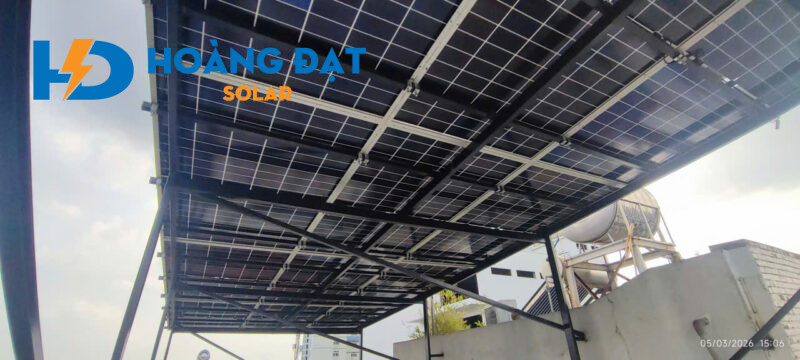 Dự án lắp điện mặt trời tại Dĩ An