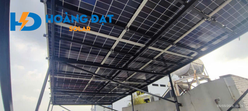 Dự án lắp điện mặt trời tại Dĩ An