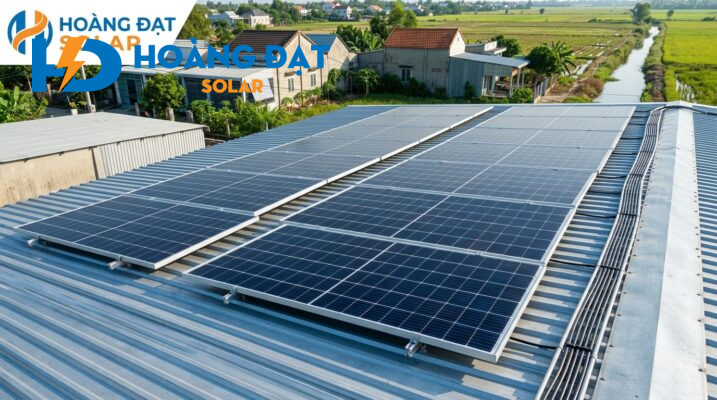 Lắp Điện Mặt Trời Sử Dụng Pin Jinko 615W