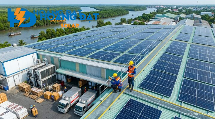 Lắp Điện Mặt Trời Tại Cà Mau
