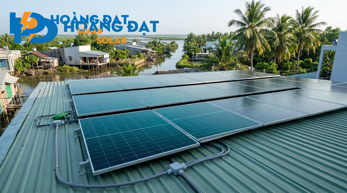 Lắp Điện Mặt Trời Tại Cà Mau