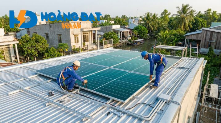 Lắp Điện Mặt Trời Cho Nhà Xưởng