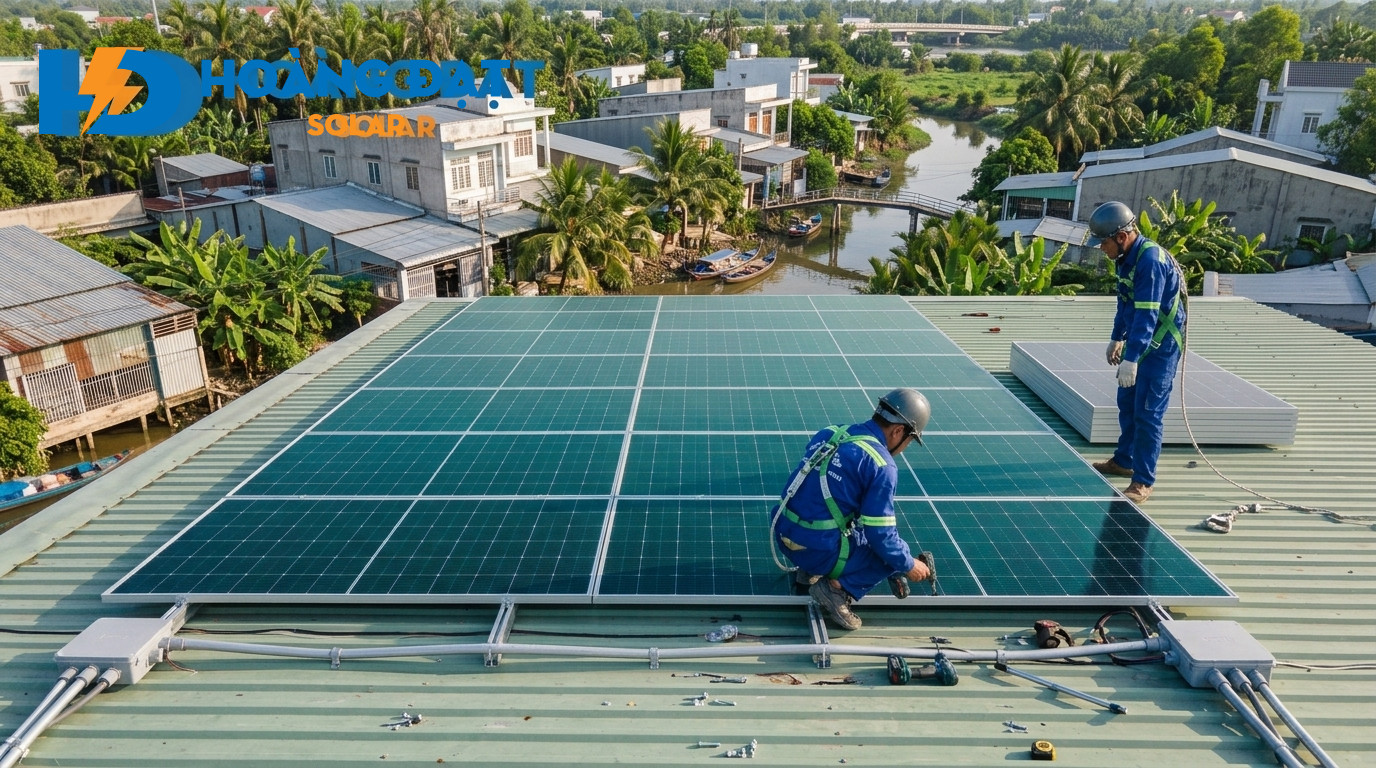 Lắp Điện Mặt Trời Có Lưu Trữ