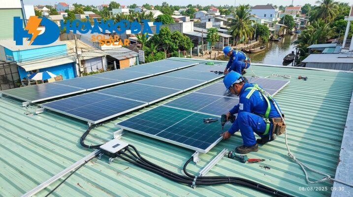 Lắp Điện Mặt Trời Cho Khách Sạn
