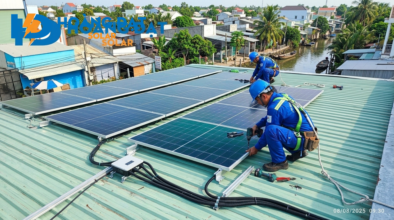Lắp Điện Mặt Trời Cho Khách Sạn