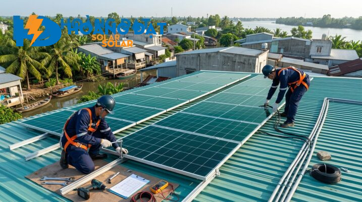 Lắp Điện Mặt Trời Cho Trang Trại
