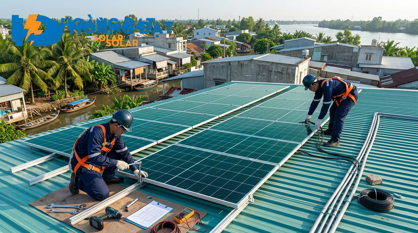 Lắp Điện Mặt Trời Cho Trang Trại