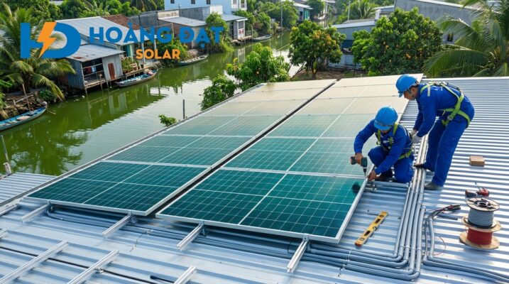Lắp Điện Mặt Trời Cho Nhà Xưởng